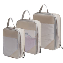 8 Pack Travel Storage Organizer Bags for Cosmetics, Clothes & Shoes