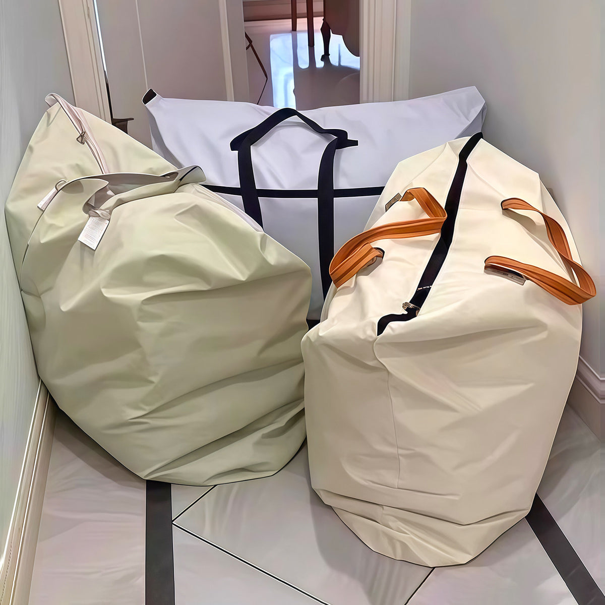 Extra Large Thick Moisture-Proof Storage Bags for Bedding & Clothes, Dorm Moving Use